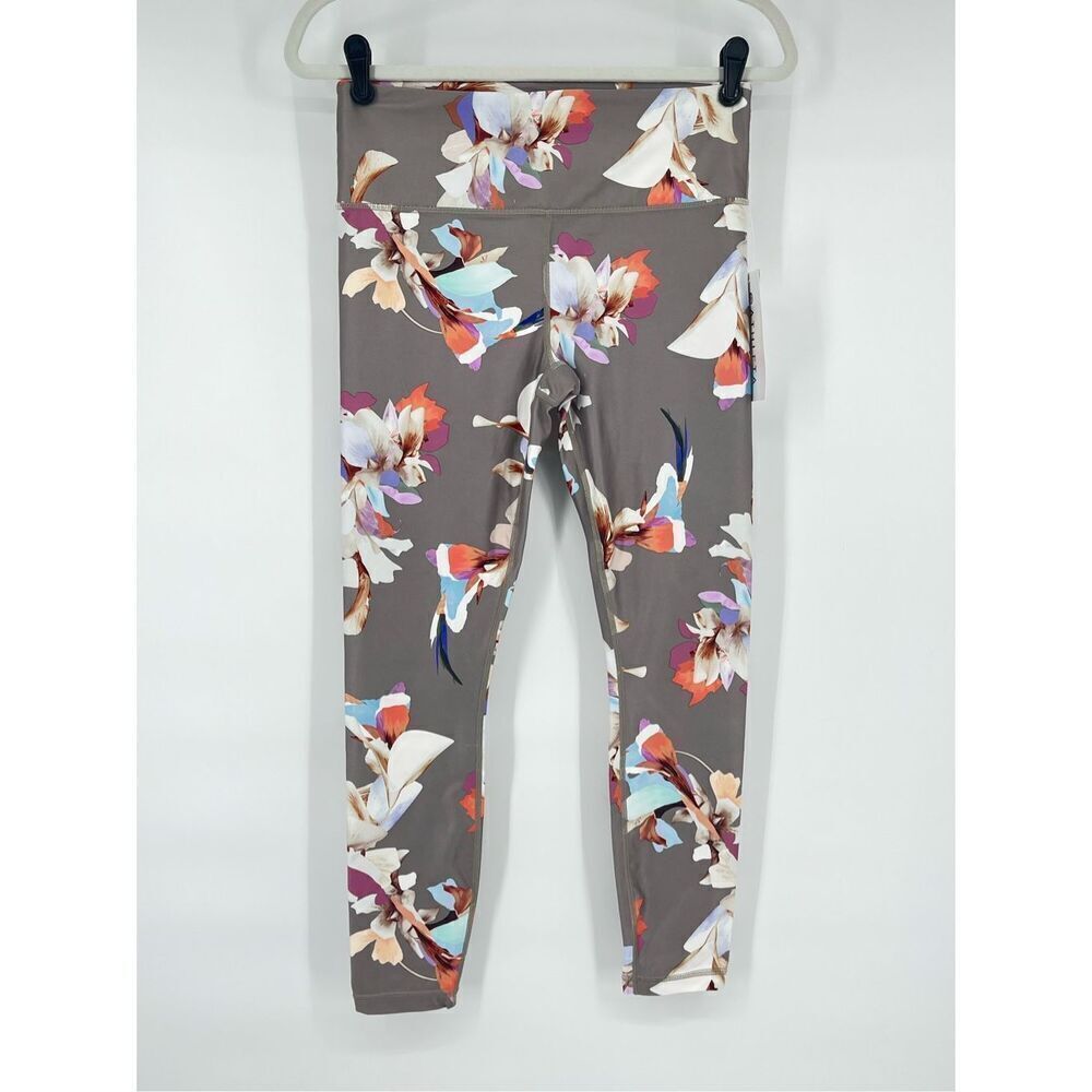 NEW Athleta Elation Paradis 7/8 Tight Powervit Wicking UPF Athletic Size Medium